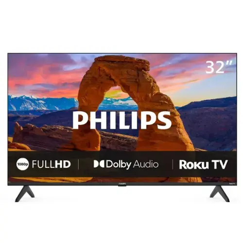 32" PHILIPS 1080p FULL HD Dolby Audio Roku TV