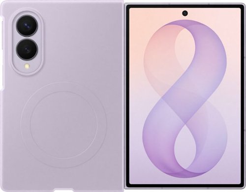 Samsung - Galaxy Z Fold8 Silicone Magnet Case - Lavender