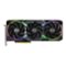 PNY - GeForce RTX 5080 ARGB 16GB OC GDDR7 PCI Express 5.0 Graphics Card with Triple Fan - Black-Front_Standard