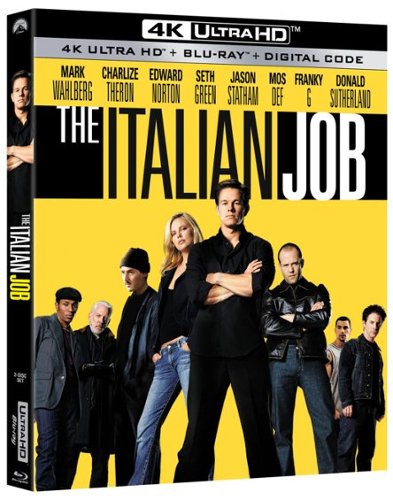  The Italian Job [Includes Digital Copy] [4K Ultra HD Blu-ray/Blu-ray] [2003]