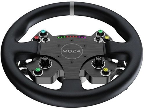 Moza Racing CS V2P Sim Racing Steering Wheel for Windows Black