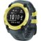 Garmin - Instinct E GPS Smartwatch 40 mm Fiber-reinforced Polymer - Electric Lime with Twilight Band - (2025)-Front_Standard