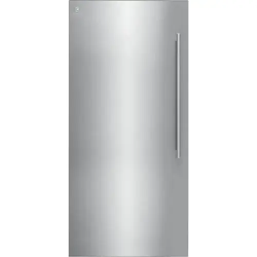 Front. Electrolux - Electrolux EI33AF80WS 18.6 Cu. Ft. Stainless Freezer - Silver.