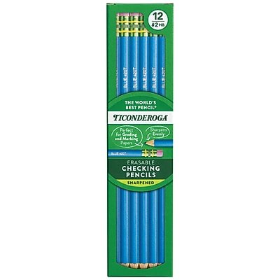 Ticonderoga - Colored Pencils, Dozen (14209) - Blue