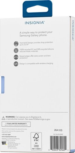 Insignia™ Silicone Case with Magnetic Charging Ring for Samsung Galaxy S26 Ultra - Black BUY ONLINE