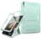DTTO - Shockproof Case for iPad A16 11-inch & ipad 10th10.9-inch with Built-in Screen Protector, Full Body Protective Cover - Mint Green-Front_Standard