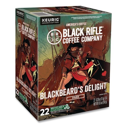 Black Rifle Coffee Blackbeard's Delight Coffee K Cups (22/Box