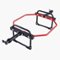 VEVOR - Trap Bar Hex Bar, 2-Inch Hex Barbell, 500 LBS Capacity Shrug Bars,Weightlifting and Strength Training Equipment,Home Gym - Black,Red-Front_Standard