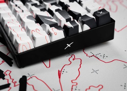 Higround Basecamp 75+ 75% Wired Mechanical Lubed TTC Milky Switch Gaming Keyboard with RGB Backlighting - 100 Thieves - Team Issue BUY ONLINE