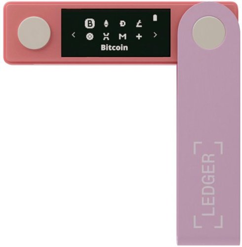 Ledger Nano X Crypto Hardware Wallet - Bluetooth - Pastel Pink WORLDWIDE DELIVERY