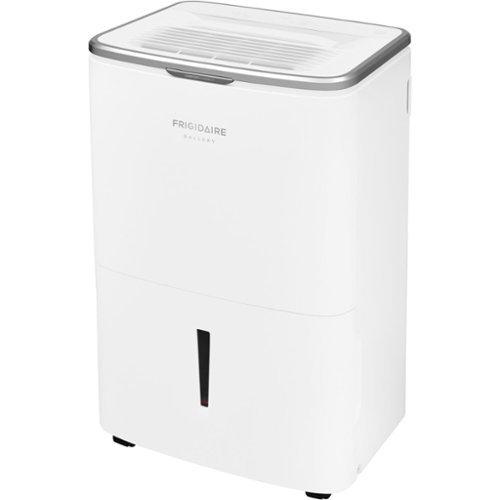 Frigidaire - 50-Pint Smart Portable Dehumidifier with Wi-Fi in White, 16.9 Pint Bucket Capacity