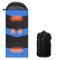 Winado - 1PC Rectangular Waterproof Sleeping Bag with Multi USB Heating Pads, Lightweight for Outdoor Backpacking Hiking Camping - Blue-Front_Standard