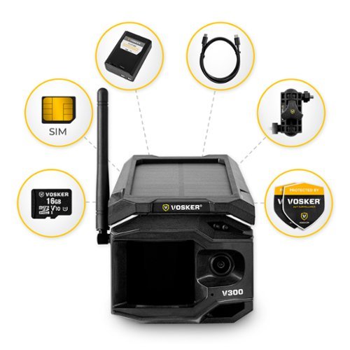Vosker V300 Outdoor Wire Free 1080p Full HD Video Security Camera - Color by day, infrared by night BUY IN DUBAI