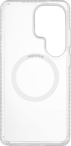 Insignia™ Hard-Shell Case with Magnetic Charging Ring for Samsung Galaxy S26 Ultra - Clear WHERE TO BUY