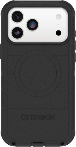 OtterBox - iPhone 17 Pro Max Defender Series Pro for MagSafe with Camera Control - Black-Front_Standard 