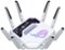 ASUS - ROG Rapture GT-BE19000AI Tri-Band Wi-Fi 7 Gaming Router - White-Front_Standard