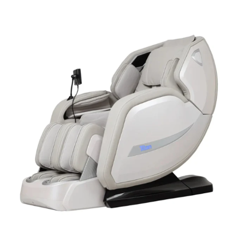Osaki - Titan - Advent 4D Zero Gravity Chair with Spinning Calf Massage - Taupe-Front_Standard 