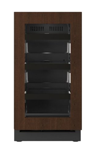 U-Line - 18"W. Built-In Compact Refrigerator - Panel Ready Frame/Glass - Integrated Frame