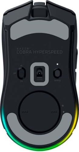 Razer Cobra Hyperspeed Lightweight Optical Gaming Mouse with Chroma RGB Backlighting - Wireless - Black BUY IN MIDDLE EAST