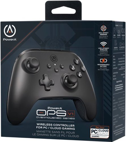 PowerA OPS v1 Wireless Controller for PC & Cloud Gaming - Black WHERE TO BUY