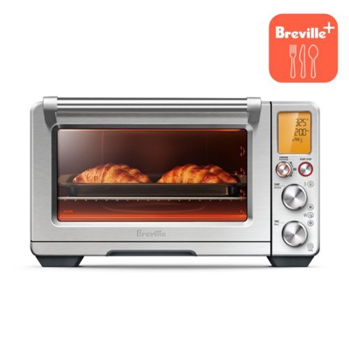 Breville - the Joule Oven Air Fryer Pro - Brushed Stainless Steel-Front_Standard 