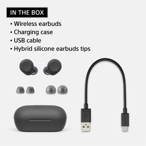 Sony WF-C710N Truly Wireless Noise-Canceling Earbuds - White SHOP ONLINE