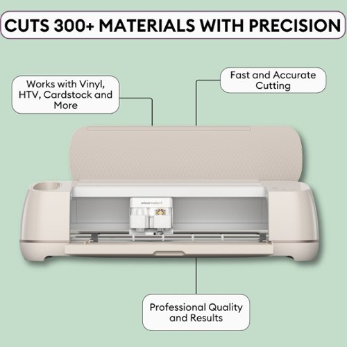 Cricut Maker 4 Craft Cutting Machine with Ultimate Sticker Making