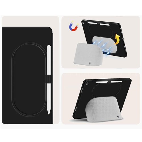 SaharaCase AirShield Tri-Fold Folio Case for Google Pixel Tablet - Black SHOP ONLINE