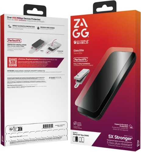 ZAGG Glass Elite Screen Protector for Apple iPhone Air - Clear BUY IN SAUDI ARABIA