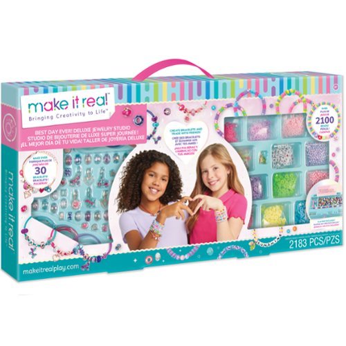 Make It Real - Make It Real: Best Day Ever! Deluxe Jewelry Studio - 2183pcs -8+