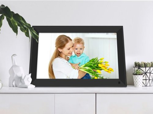 Aluratek 15 Touchscreen LCD Wi-Fi Digital Photo Frame - Black WHERE TO BUY