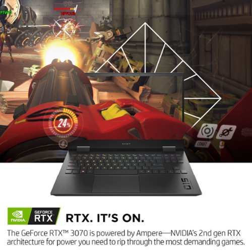 HP OMEN 15.6 Gaming Laptop - Intel Core i7 - 16GB Memory - NVIDIA GeForce RTX 3070 - 512GB SSD BUY ONLINE
