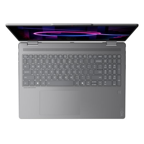 Lenovo Yoga 7i 2-in-1 16 2K LCD Touchscreen Laptop - Intel Core Ultra 7 355 2026 - 16GB Memory - 512GB Storage - Luna Grey BUY IN MIDDLE EAST
