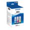 Epson - EcoTank 502 3-Pack Ink Bottles - Cyan/Magenta/Yellow-Front_Standard