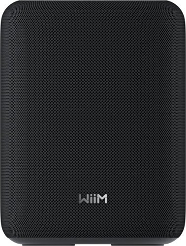 WiiM - Sound Lite Smart Speaker w/ Hi‑Res 24‑bit/192 kHz, AI RoomFit, 100W Peak, Wi‑Fi - Black