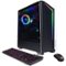 CyberPowerPC - Gamer Supreme Gaming Desktop - Intel Core i7-12700KF - 32GB Memory - NVIDIA GeForce RTX 3080 - 2TB HDD + 1TB SSD - Black-Front_Standard