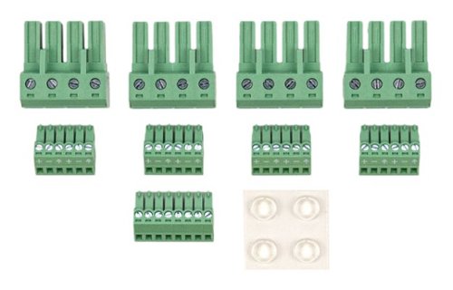 Sonance - POWERZONE CONNECT REPLACEMENT ACCESSORY KIT – 8 channel, 2U PowerZone Connect amplifiers (Each) - Black