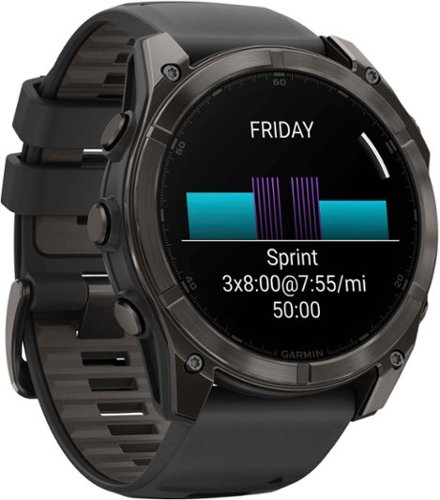 Garmin fēnix 8 AMOLED Sapphire GPS Smartwatch 51mm Fiber-reinforced polymer - Carbon Gray DLC Titanium WHERE TO BUY