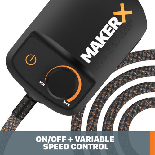 WORX WA7151 MakerX 20V HubX Power Adapter with USB Charging Outlet - Black HOW TO BUY