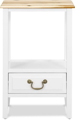  Click Decor - Harris End Table - White