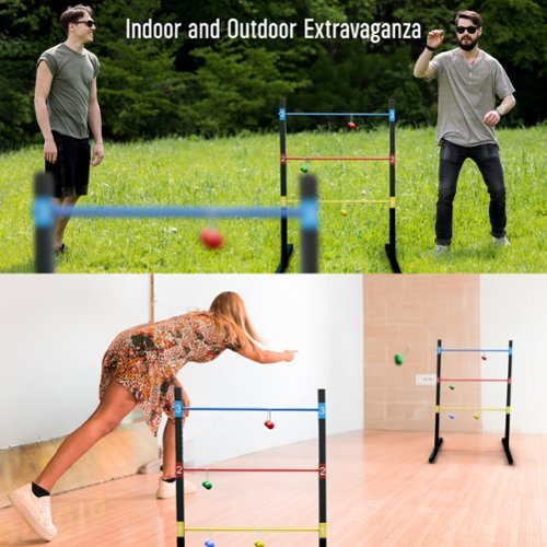 Bolaball BolaBall: Pro Ladder Toss Outdoor Game, 1-4 Players, Kids & Adults GLOBAL SHIPPING