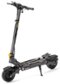Ausom - DT2 Pro Foldable Electric Scooter w/ 71 mi Max Operating Range & 20 mph Max Speed, Dual 1100W Motors, Tubeless Tires - Gray/Yellow-Front_Standard