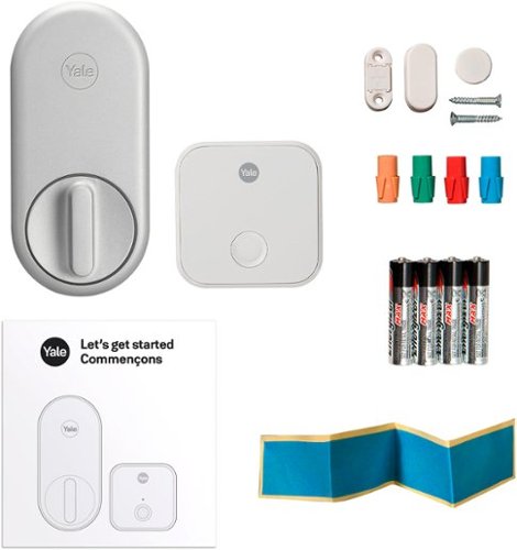 Yale Approach -Apartment  Smart Lock Wi-Fi Deadbolt with Keypad Access - Silver BUY ONLINE