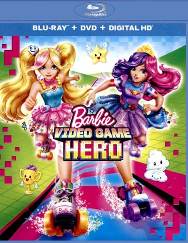 Barbie: Video Game Hero [Includes Digital Copy] [UltraViolet] [Blu-ray/DVD] [2 Discs] [Eng/Fre/Spa] [2017]