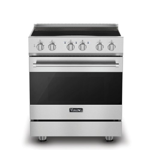 Viking - 3-Series Induction Self-Clean Range - Stainless Steel