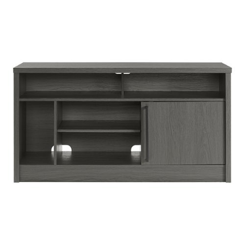 Insignia™ - TV Stand for Most TVs Up to 55” with Gaming Nook - Dark Gray