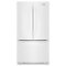 Whirlpool - 25.2 Cu. Ft. French Door Refrigerator with Internal Water Dispenser - White-Front_Standard