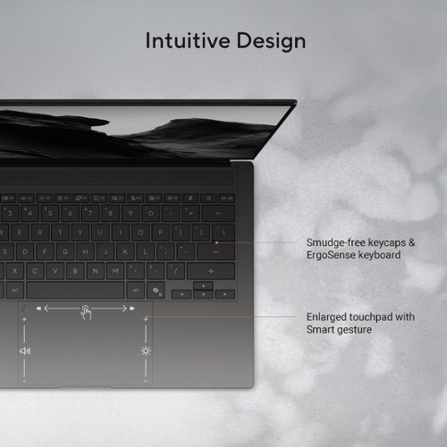 ASUS Zenbook S14 14 OLED Touch Laptop - Intel Core Ultra 7 356H - 32GB Memory - 1TB SSD - Copilot+ PC - Antrim Gray HOW TO BUY