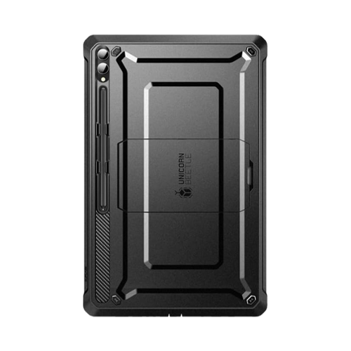 SUPCASE - UB PRO Rugged Case with Kickstand and Screen Protector for Galaxy Tab S10 Ultra 14.6-Inch (2024) - Black-Front_Standard 