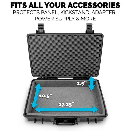 CASEMATIX Waterproof Case for Starlink Mini Kit AC Dual Band Wi-Fi System, Kickstand and Accessories - Black HOW TO BUY